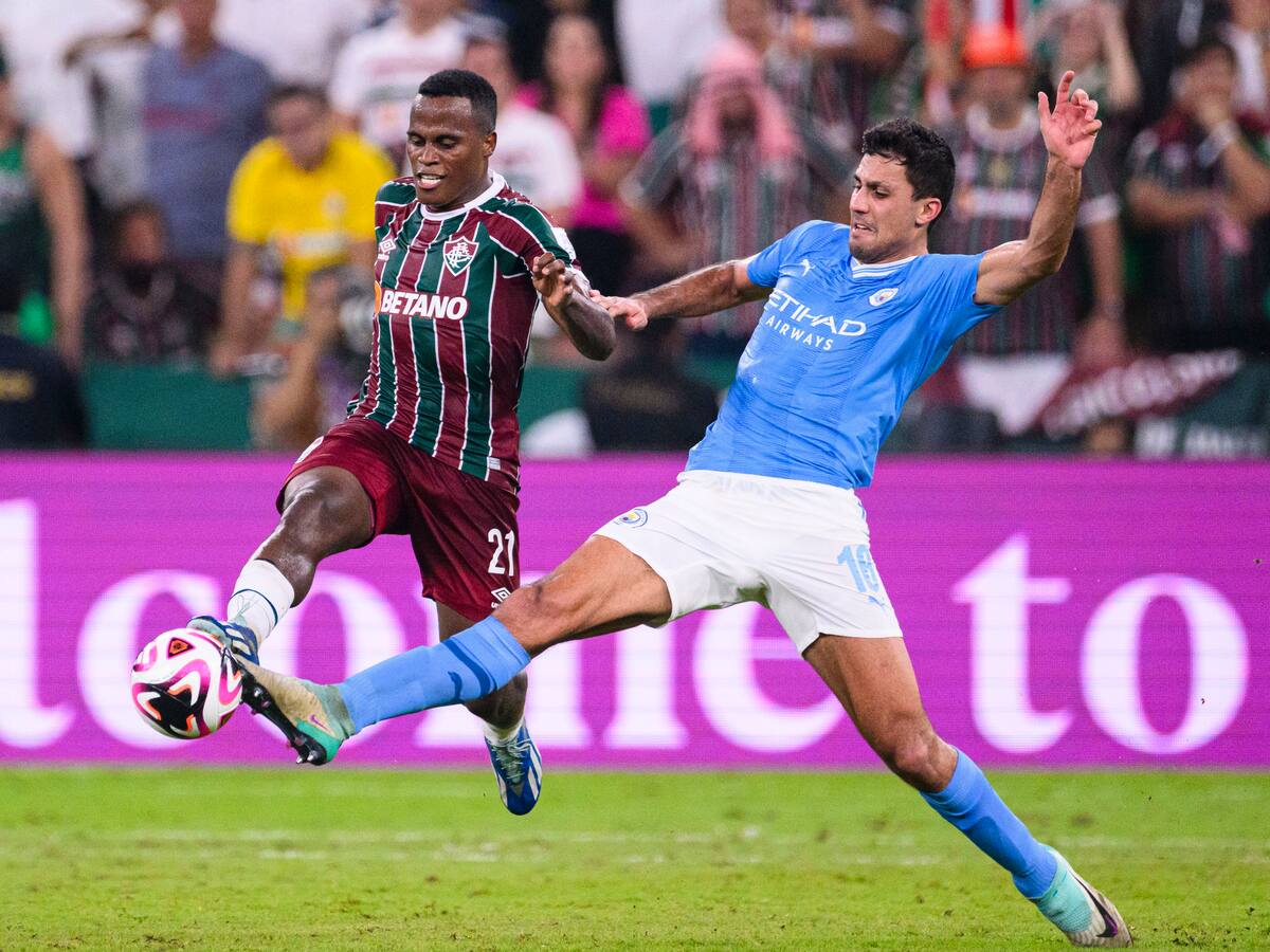 Jhon Arias y Yony González, subcampeones del mundo: Manchester City se coronó en Arabia