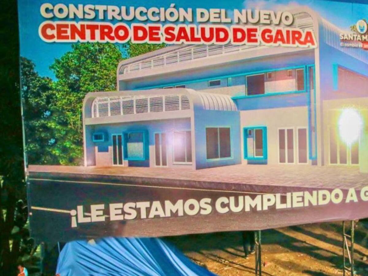 Más de 30 mil personas de Gaira se beneficiarán con nuevo Centro de Salud