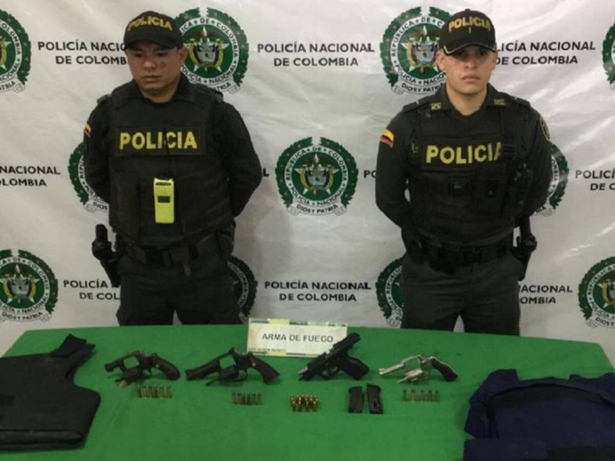 Cae arsenal del microtráfico al norte de Bucaramanga