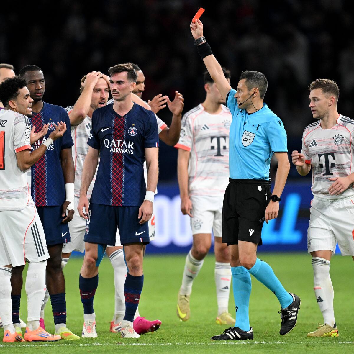 Luis Díaz y su escandalosa expulsión en PSG vs. Bayern Múnich por Champions League: ¿Era para tanto?