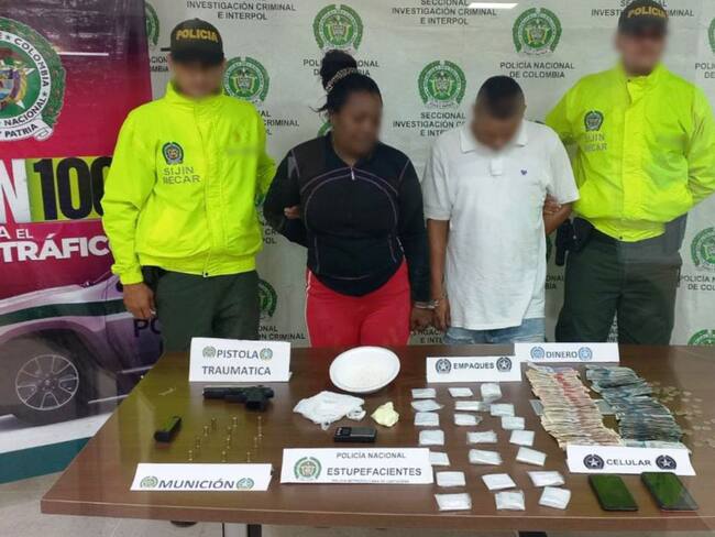 La detención se dio en el sur de la ciudad desde donde preparaban las dosis