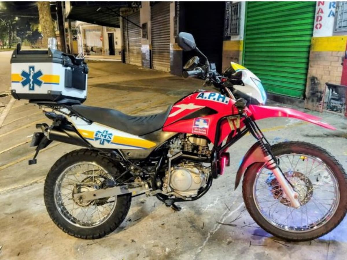 Motos hospitalarias buscan ganarle tiempo a las emergencias en Bucaramanga