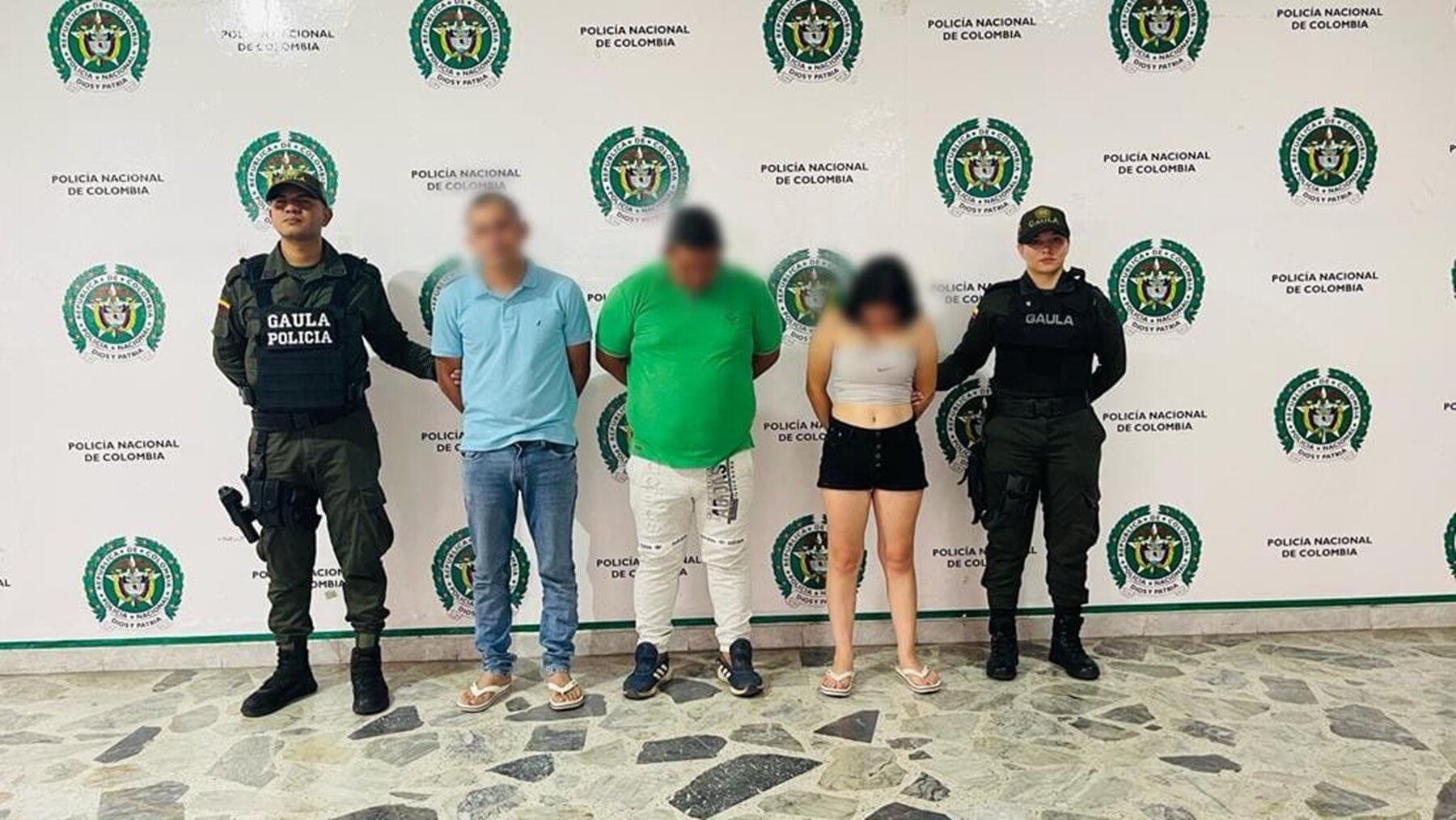 Captura por extorsión en El Espinal