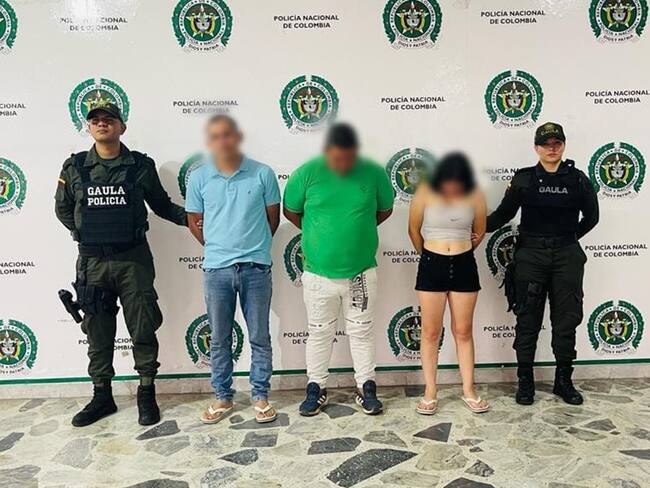 Captura por extorsión en El Espinal