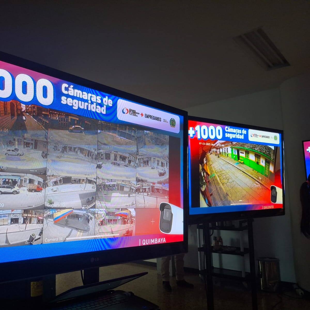 El Quindío superó las 1.000 cámaras de seguridad instaladas en las zonas comerciales