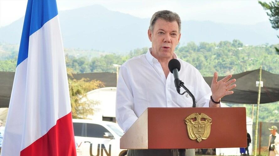 Juan Manuel Santos, presidente de la República. Foto: Colprensa