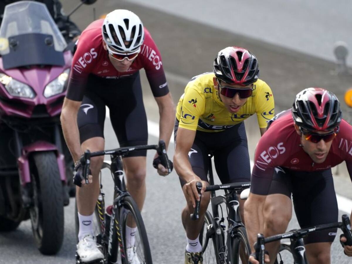 Froome, "enojado" tras declaraciones de Egan sobre el liderato en el Ineos