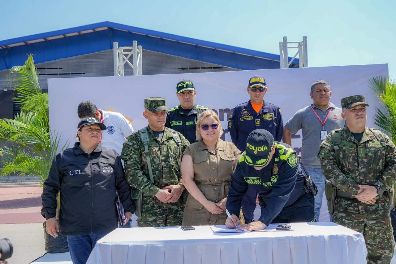 Más de $13 mil millones para fortalecer movilidad y tecnología de la Fuerza Pública en el Magdalena/ Gobernación del Magdalena.