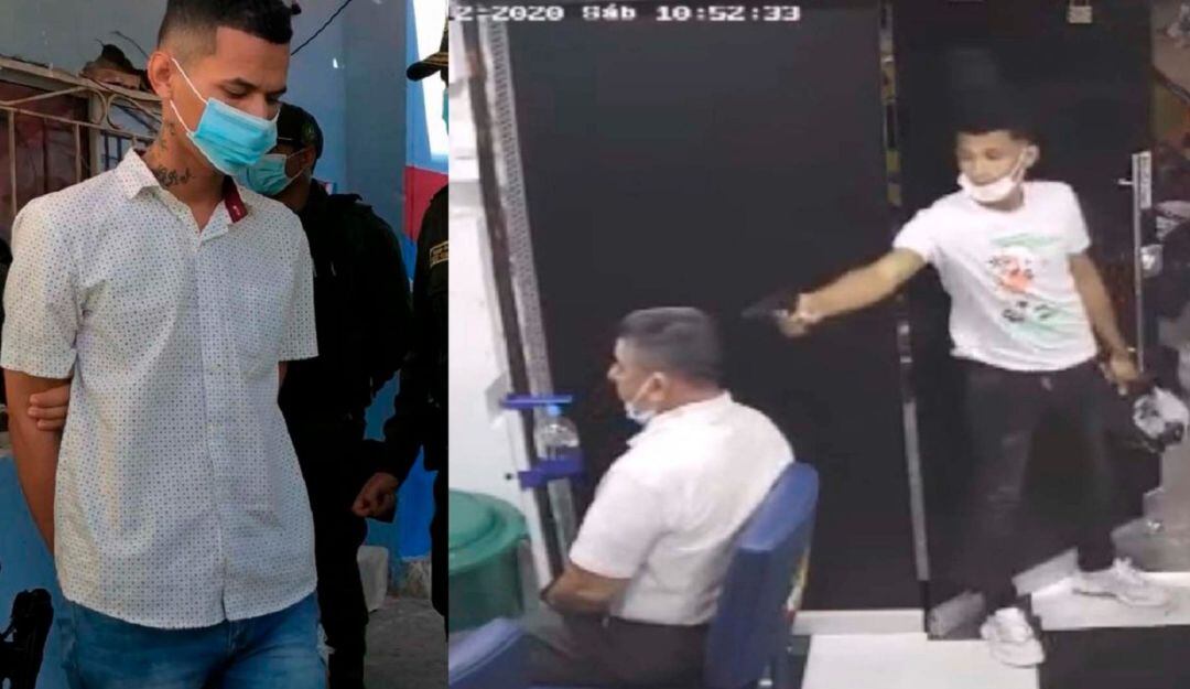 José Serrano, alias Caracas, capturado.