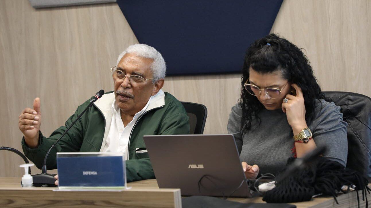 Comparecencia de Milton de Jesús Toncel ante la JEP / Foto: Twitter @JEP_Colombia