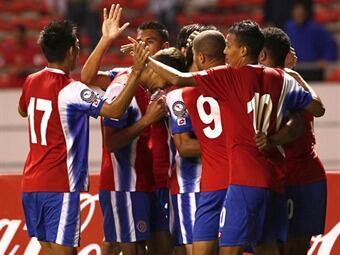 Selección de Costa Rica. Foto: EFE
