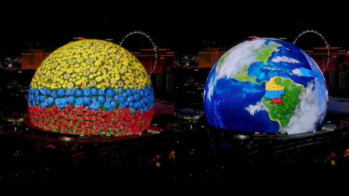 Lleva al país a un escenario internacional: ProColombia por campaña en esfera de Las Vegas