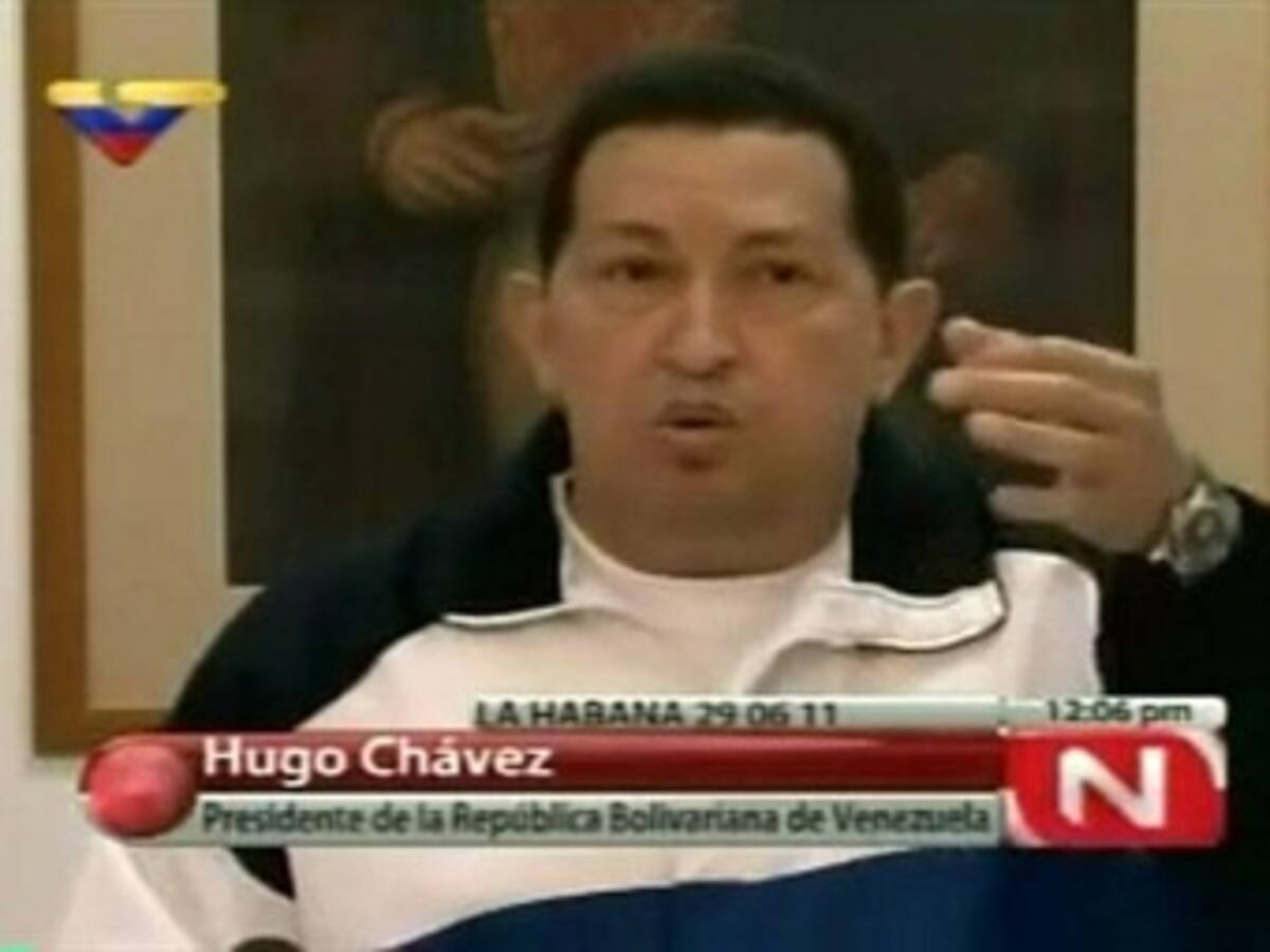 Chávez dijo que Fidel le impidió regresar enfermo a Venezuela