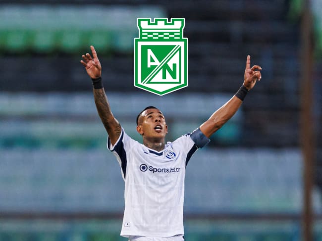 Sebastián Villa, delantero colombiano de Independiente Rivadavia / Getty Images.