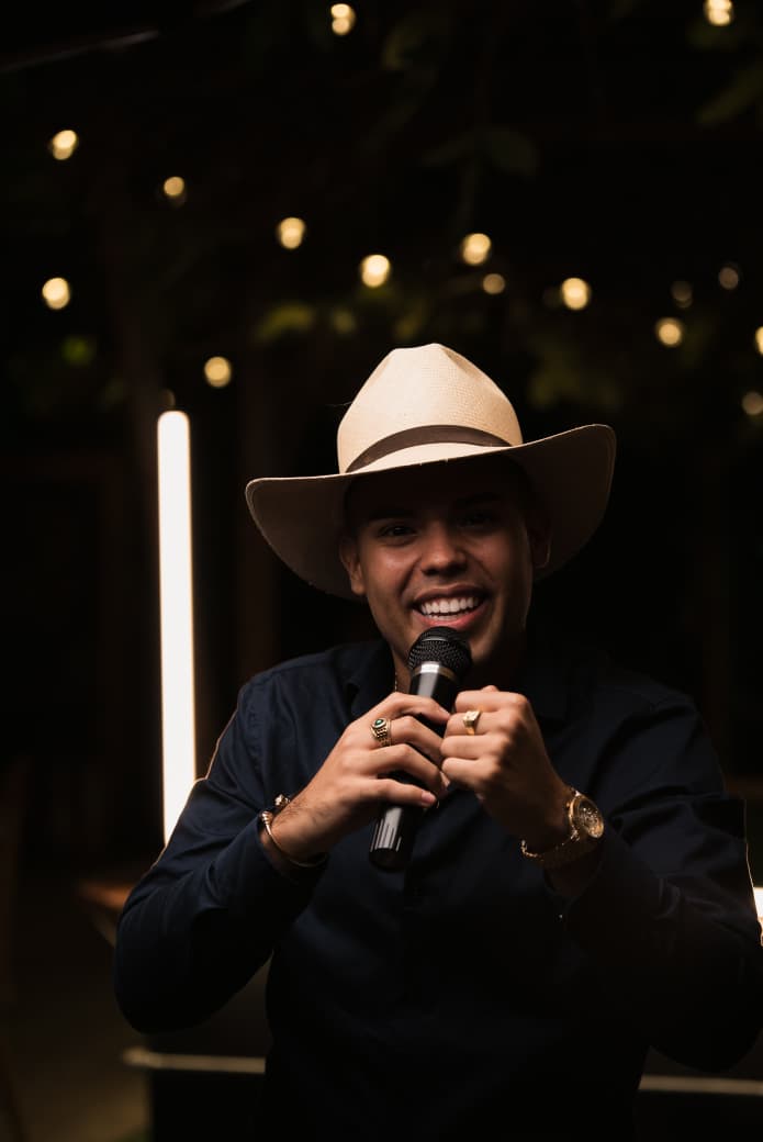 Kevin Montoya, cantante. // Cortesía