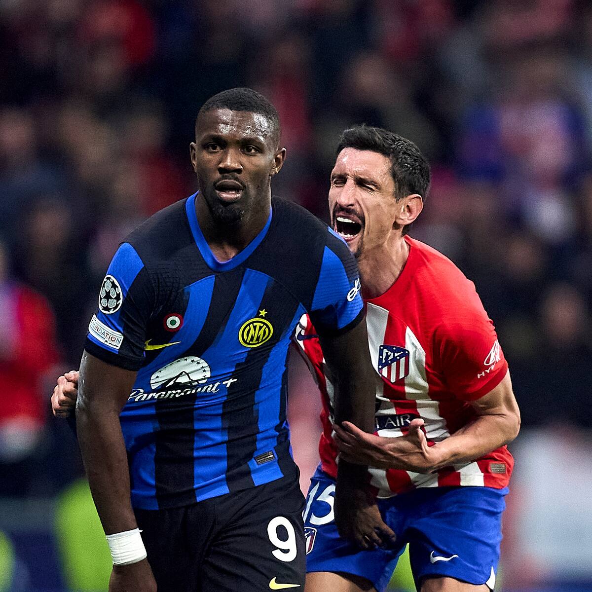 Video: Thuram agredió a Savic al mejor estilo de Michel con el Pibe Valderrama
