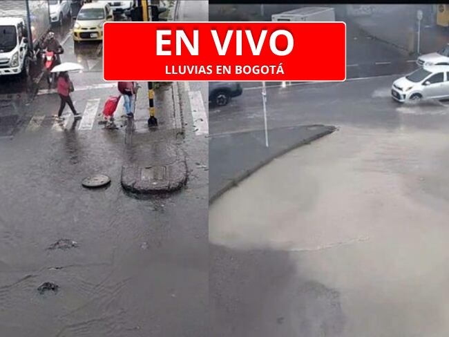 🔴EN VIVO| Lluvias en Bogotá: así está la movilidad y el estado de las vías