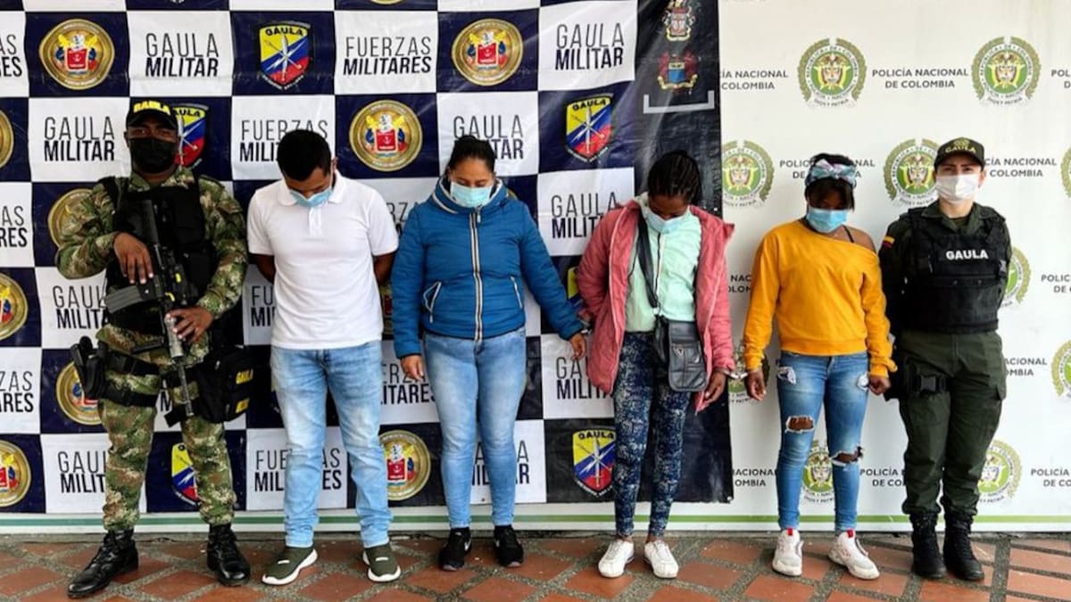 Envían a la cárcel 10 integrantes de bandas extorsionistas en Pereira