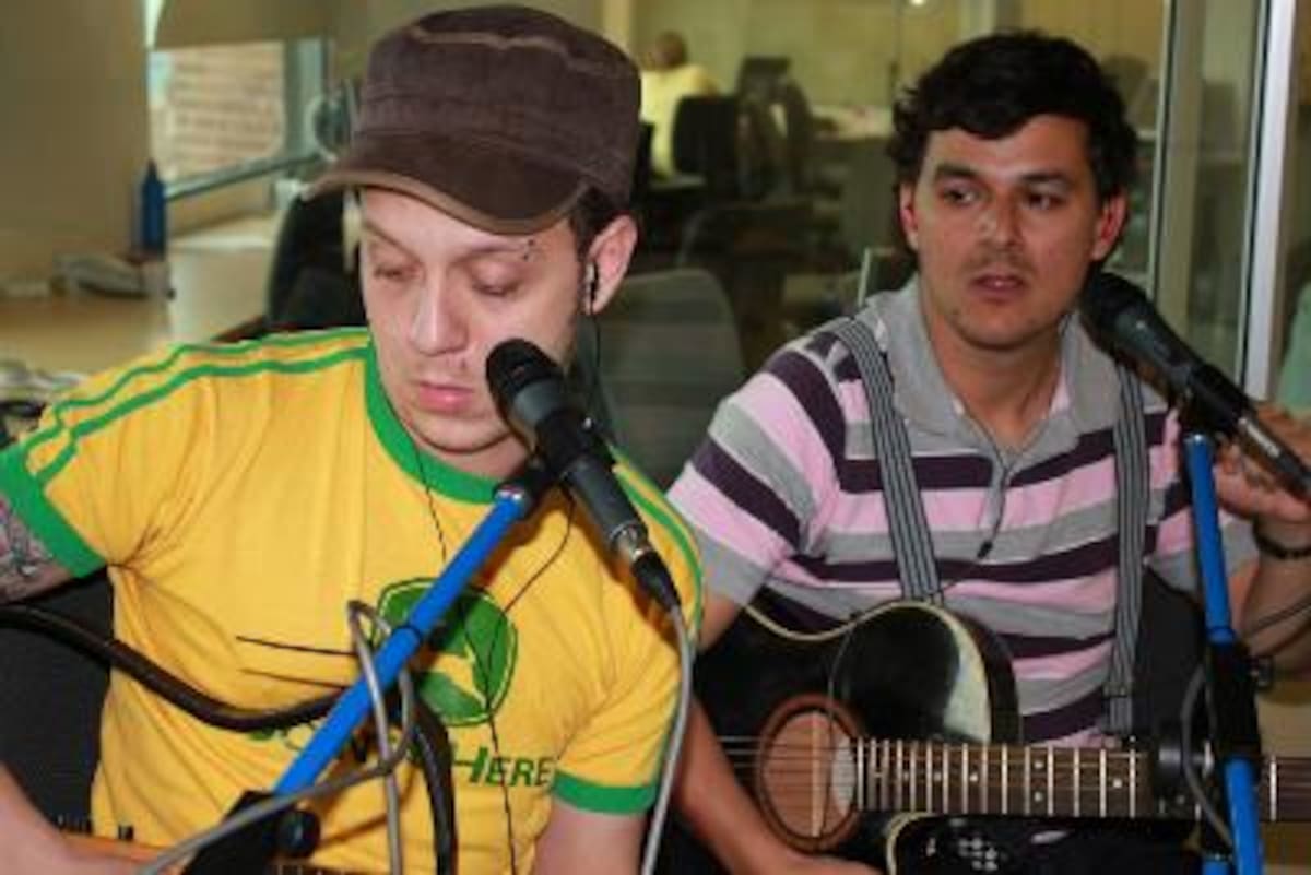 Músicos de La Ventana del 7 de abril