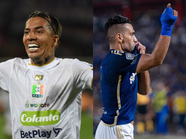 Dayro Moreno y Falcao García se reencuentran en el estadio Palogrande de Manizales / Getty Images - Millonarios FC.