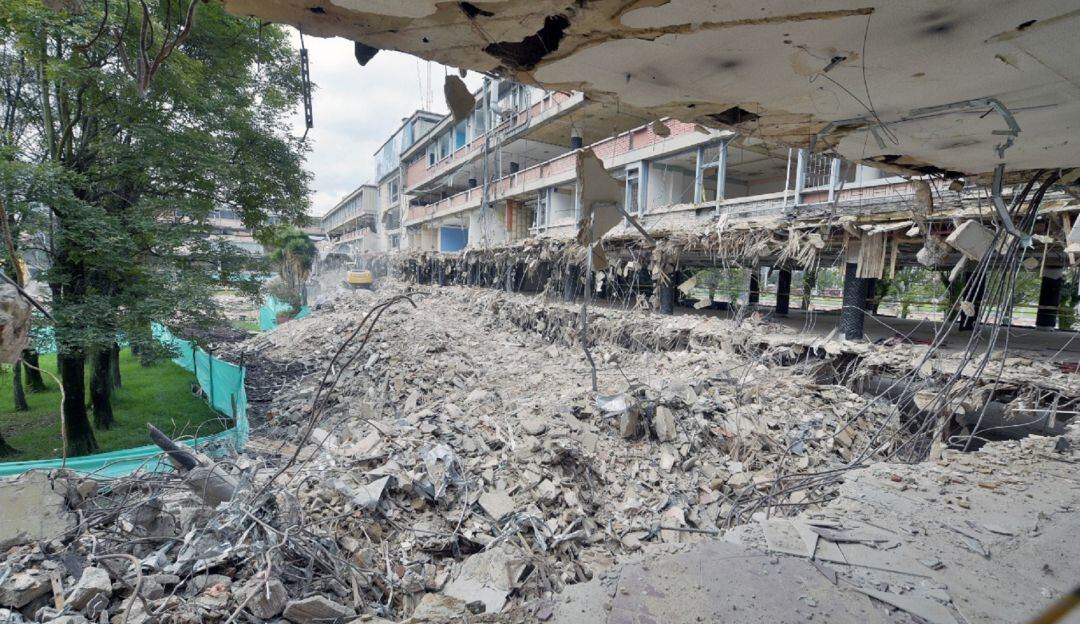 La edificación será derribada por un deterioro que representa riesgos. 