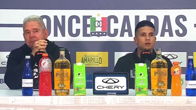 Hernán Darío Herrera en rueda de prensa | Foto: Dimayor