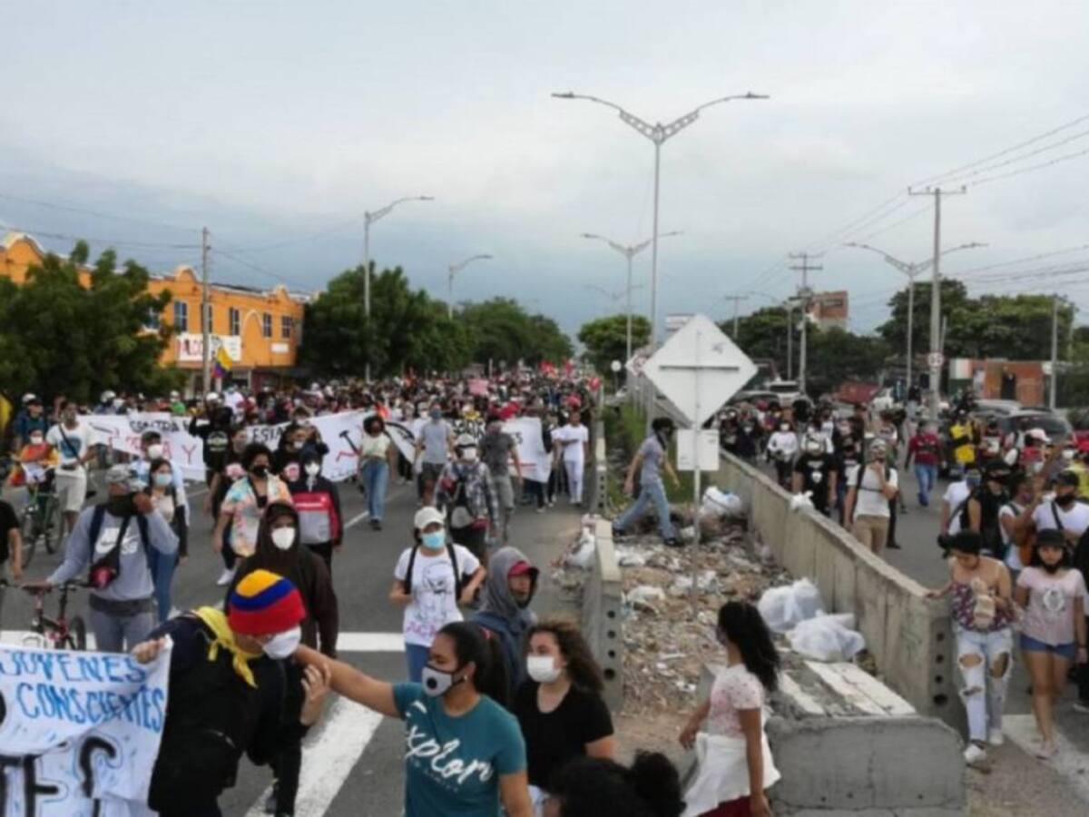 Rutas y medidas para el paro programado este 28 de abril en Barraquilla