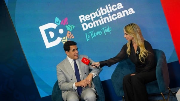 Foto: Entrevista David Collado, Ministro de Turismo de República Dominicana