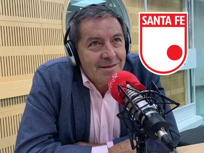 Eduardo Méndez, presidente de Santa Fe / Caracol Radio