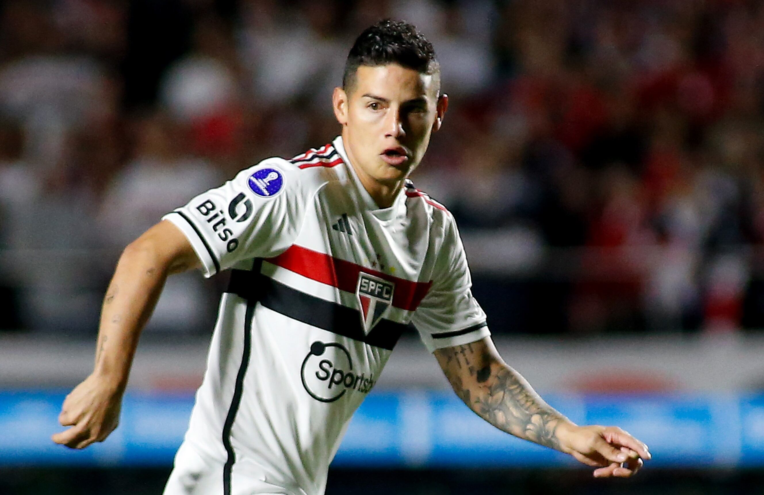 James Rodríguez con Sao Paulo (Photo by Miguel Schincariol/Getty Images)