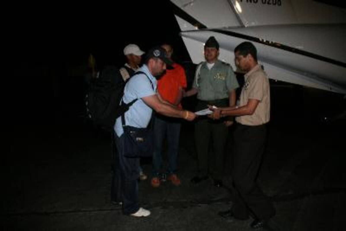 Así fue la captura de David Murcia Guzmán en Panamá - cortesía: Policía Nacional