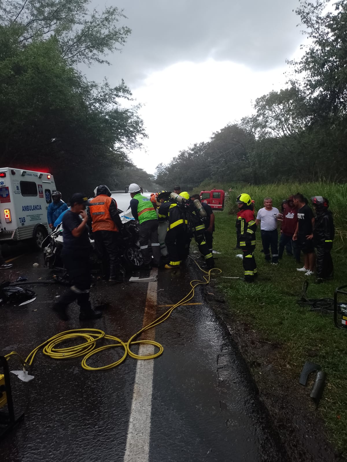 Una persona falleció en accidente de tránsito en la vía Ibagué - Mariquita.