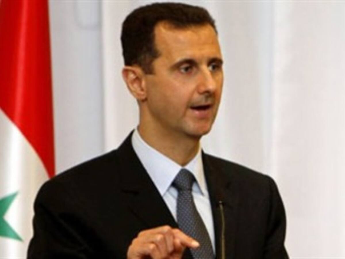 Presidente sirio prometió destruir su arsenal de armas químicas