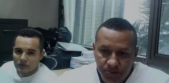 Judicializan a dos hombres señalados de estafar mediante falsas promociones de viajes. Foto: Fiscalía.