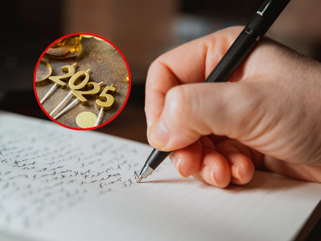 2025, escribir en papel, imágenes de referencia (Getty Images).