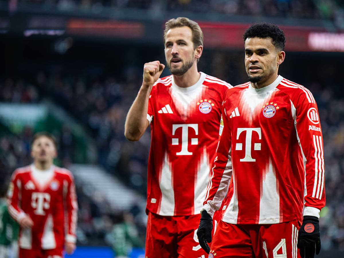 Luis Díaz aportó una nueva asistencia, en goleada del Bayern Múnich sobre el Werder Bremen