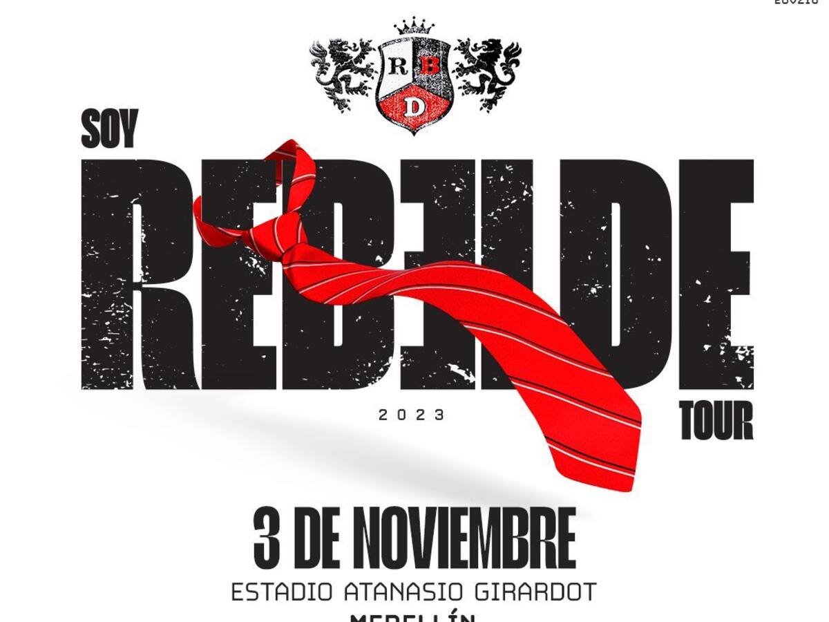 RBD se presentará en Medellín el próximo 3 de Noviembre en el Atanasio Girardot