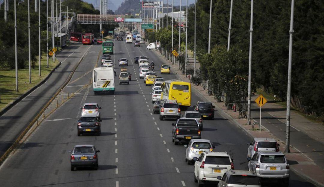 Ingreso a Bogotá por la Autopista Norte