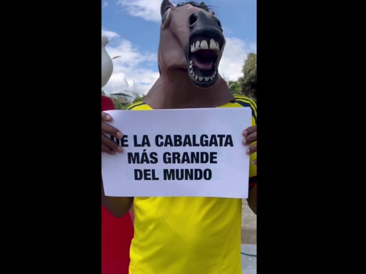 Reacciones de animalistas causó convocatoria del Tino a una cabalgata tipo guiness record