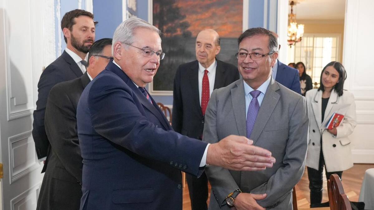 Petro y su gabinete se reunieron con congresistas estadounidenses en Casa de Nariño