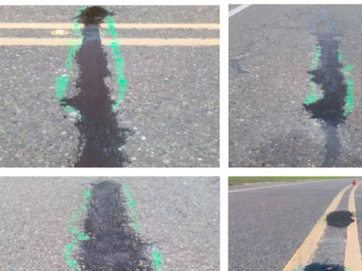 Intervienen huecos y empalmes de varios puentes en la Vía al Mar