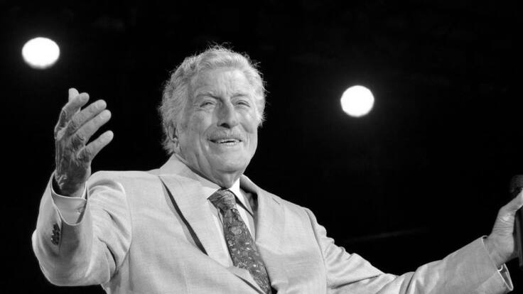 Murió el cantante Tony Bennett a los 96 años