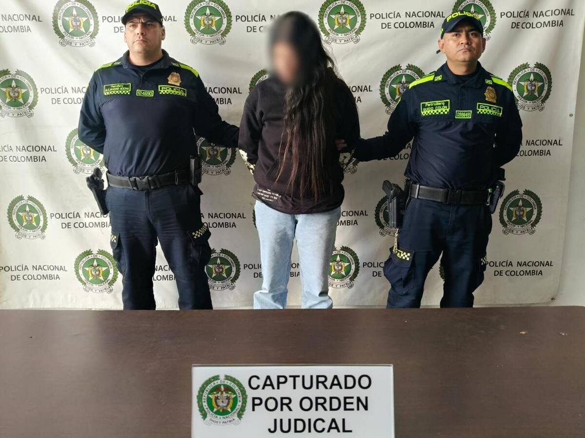 En La Estrella fue capturada alias ‘la sobrina’, presunta integrante del Clan del Golfo