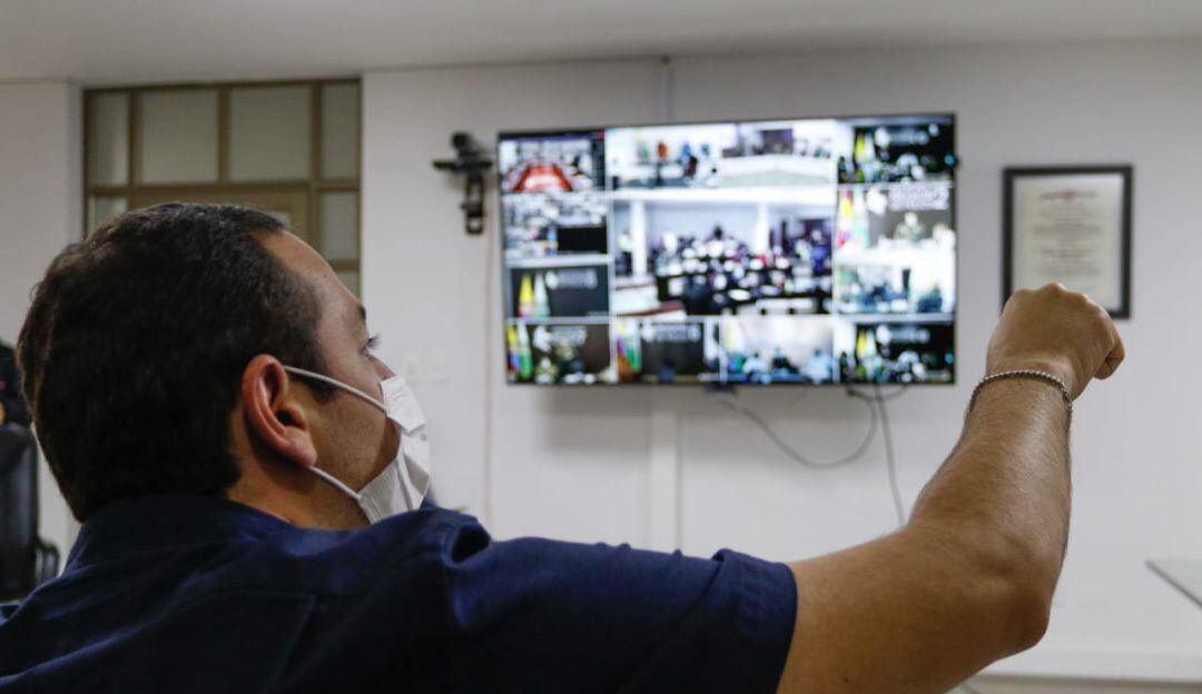 Foto enviada desde la Alcaldía de Manizales.