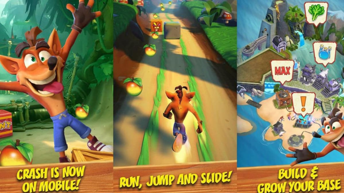 Crash Bandicoot: On the Run!: descargue gratis el juego en su celular