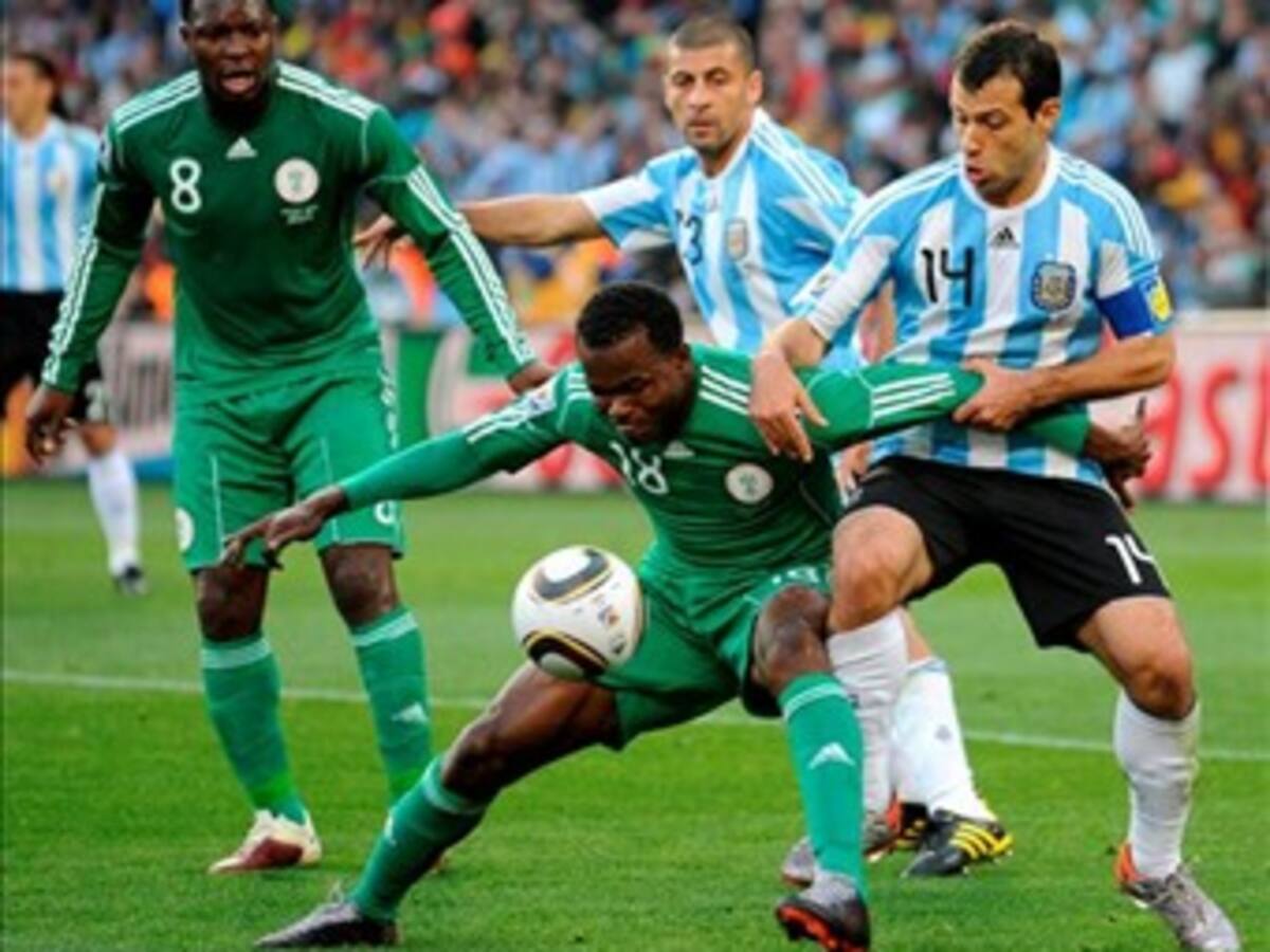 Argentina debuta con triunfo 1-0 sobre Nigeria