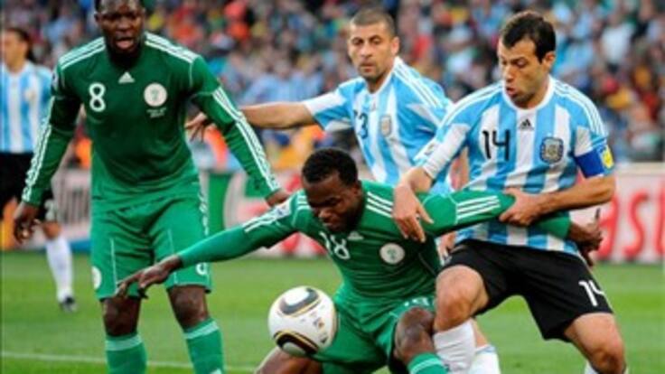 Argentina debuta con triunfo 1-0 sobre Nigeria