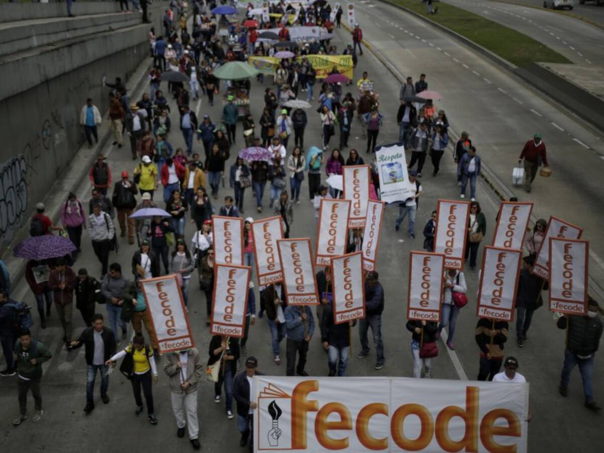 Fecode insiste en que el gobierno está incumpliendo los acuerdos pactados