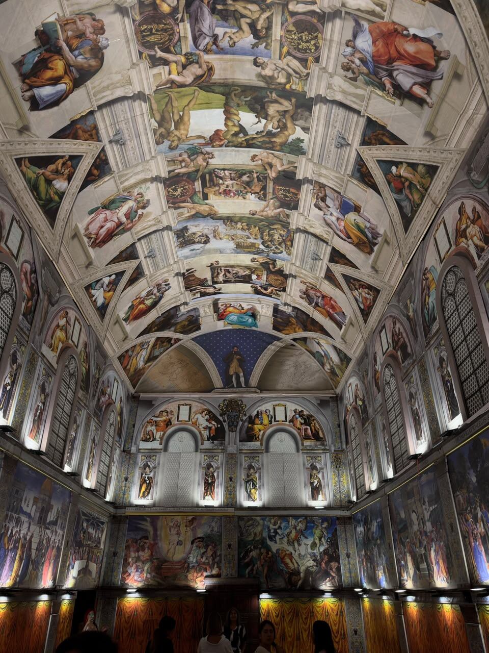 Los Secretos de Miguel Ángel: así es recorrer la réplica de la Capilla Sixtina en Cali - Foto: Marcela David (@marceladavid_)