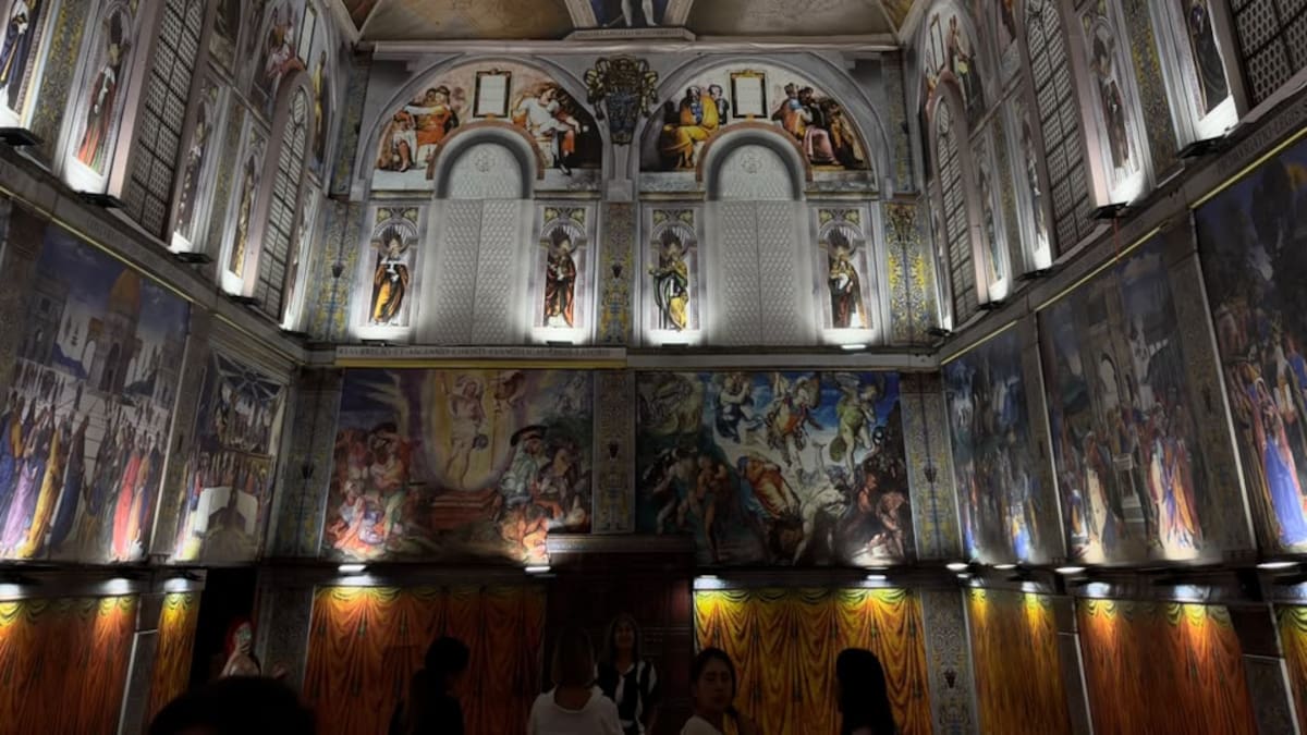 Los Secretos de Miguel Ángel: así es recorrer la réplica de la Capilla Sixtina en Cali